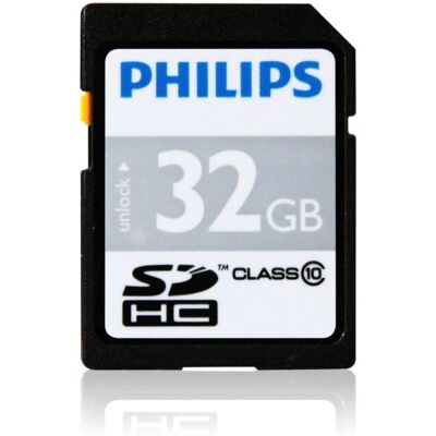 Philips FM32SD45B 32GB SDHC Class 10 Memory Card Philips FM32SD45B 32GB SDHC Class 10 Memory Card