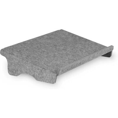 BakkerElkhuizen Q-doc 100 - Support de Documents Circulaire - Gris BakkerElkhuizen Q-doc 100 - Support de Documents Circulaire - Gris