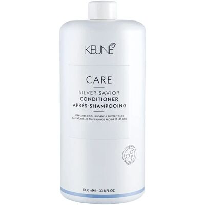 Après-shampoing Keune Care Silver Savior - Neutraliseur pour cheveux blonds 1000ml - Publicité Après-shampoing Keune Care Silver Savior - Neutraliseur pour cheveux blonds 1000ml - Publicité