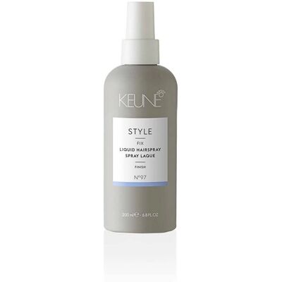 Keune Style Fix Liquid Hairspray - Sterke Fixatie - 200ml Keune Style Fix Liquid Hairspray - Sterke Fixatie - 200ml