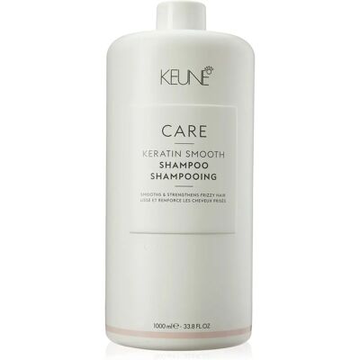 Keune Care Line Keratin Smooth Shampoo 1000ml - shampoing anti frisottis - Publicité Keune Care Line Keratin Smooth Shampoo 1000ml - shampoing anti frisottis - Publicité