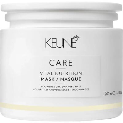 Keune Vital Nutrition Mask 200ml - Voedende Haarmasker voor Droog & Beschadigd Haar Keune Vital Nutrition Mask 200ml - Voedende Haarmasker voor Droog & Beschadigd Haar