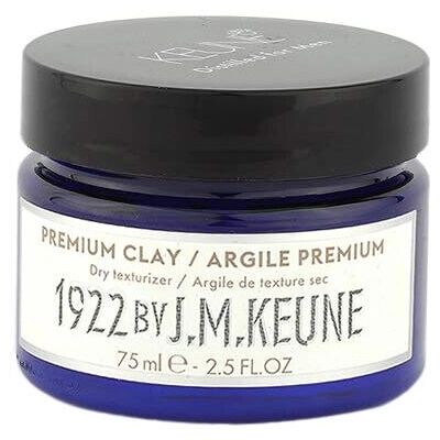 Keune 1922 Premium Clay - Haarstyling Clay für Männer - Mattes Finish Keune 1922 Premium Clay - Haarstyling Clay für Männer - Mattes Finish