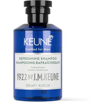 Keune 1922 Verfrissende Shampoo - Eucalyptus, Creatine, Vitamine H - Mannenverzorging Keune 1922 Verfrissende Shampoo - Eucalyptus, Creatine, Vitamine H - Mannenverzorging