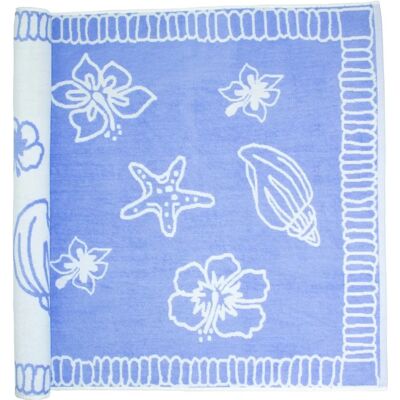 The One - Strandhanddoek Hawaii - Paars - 90x190 - Towel The One - Strandhanddoek Hawaii - Paars - 90x190 - Towel