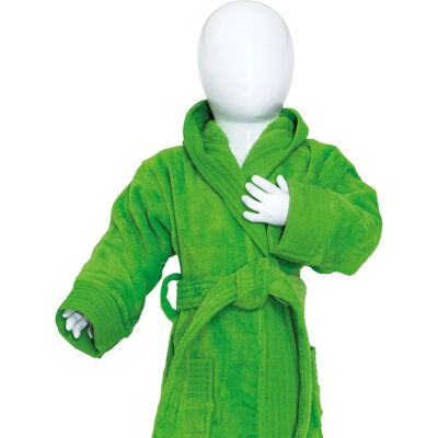The One Baby Badjas Lime Groen - 450g Katoen The One Baby Badjas Lime Groen - 450g Katoen
