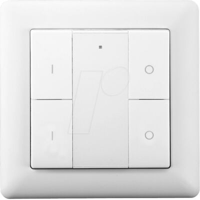 EcoDim 10012 Zigbee Radio-Schalter - Weiß - Universell - 2 Gruppen - Produkttyp EcoDim 10012 Zigbee Radio-Schalter - Weiß - Universell - 2 Gruppen - Produkttyp
