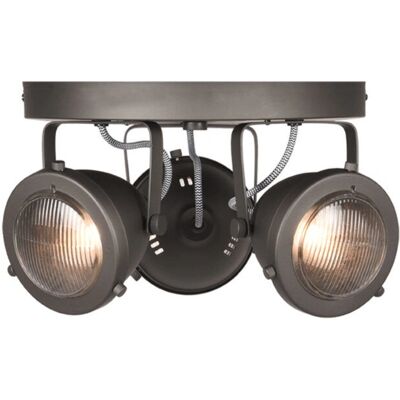 LABEL51 - Spot Moto LED - verbrand staal LABEL51 - Spot Moto LED - verbrand staal