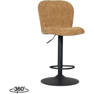 LABEL51 - Vino - Mustard - Elite - Barstoel LABEL51 - Vino - Mustard - Elite - Barstoel