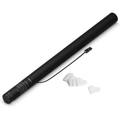 MagicFX Elektrisk Konfettikanon PRO Hjerter 80cm - Hvit - Konfettikanon MagicFX Elektrisk Konfettikanon PRO Hjerter 80cm - Hvit - Konfettikanon