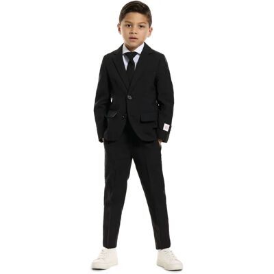 OppoSuits Jungen Black Knight - Anzug für Kinder 122/128 OppoSuits Jungen Black Knight - Anzug für Kinder 122/128