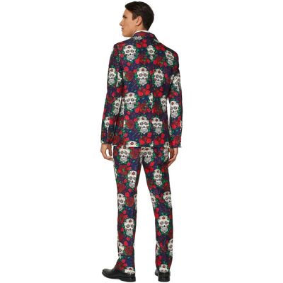 Suitmeister Skull Day of the Dead Costume - S Suitmeister Skull Day of the Dead Costume - S