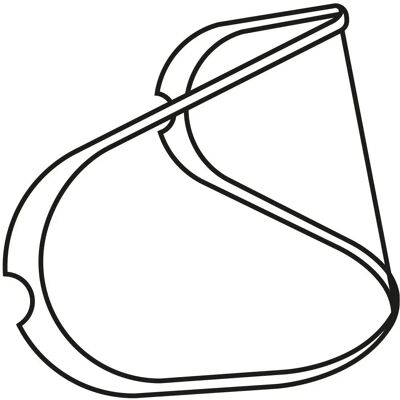 HJC DKS290 Pinlock Lens - transparent - Unisex - Pinlock Lens for HJ-34 HJC DKS290 Pinlock Lens - transparent - Unisex - Pinlock Lens for HJ-34