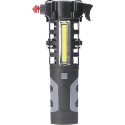 Shada Notfall-Multitool - Taschenlampe, Hammer & Gurtschneider Shada Notfall-Multitool - Taschenlampe, Hammer & Gurtschneider