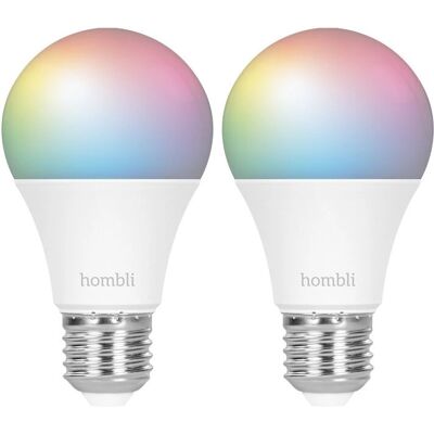 Lampadina intelligente Hombli HBPP-0102 - RGB e Bianco regolabile Lampadina intelligente Hombli HBPP-0102 - RGB e Bianco regolabile