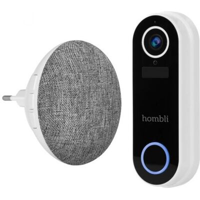 Hombli Smarte Türklingel 2 - 1080p Video, WLAN, Kabellos Hombli Smarte Türklingel 2 - 1080p Video, WLAN, Kabellos