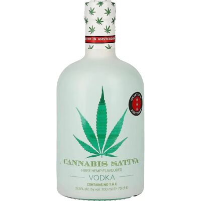 Cannabis Sativa Fibre Hemp Flavoured Vodka - Vodka con Gusto di Canapa Cannabis Sativa Fibre Hemp Flavoured Vodka - Vodka con Gusto di Canapa