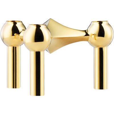 STOFF Nagel Messing Kerzenhalter - 6,5cm, Ikonisches Design STOFF Nagel Messing Kerzenhalter - 6,5cm, Ikonisches Design