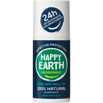 Déodorant Happy Earth Pure protection homme - Déodorant Déodorant Happy Earth Pure protection homme - Déodorant