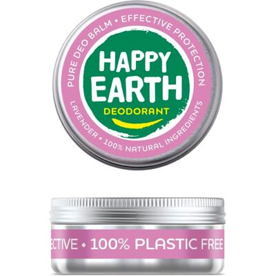 Happy Earth Lavendel Deodorant Balm 45g Happy Earth Lavendel Deodorant Balm 45g