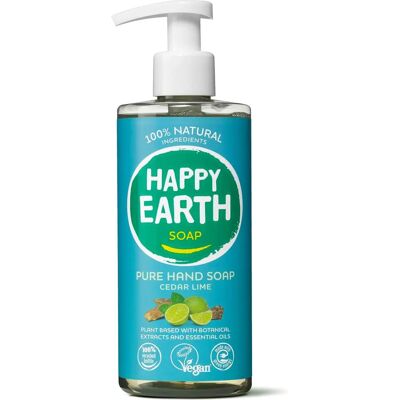 Savon pour les Mains Cèdre Lime - Gel Mains Savon pour les Mains Cèdre Lime - Gel Mains