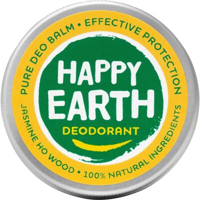 Happy Earth Ho Wood Jasmijn Deodorant Balm - Deodorant Balm Happy Earth Ho Wood Jasmijn Deodorant Balm - Deodorant Balm