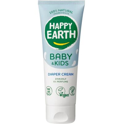 Happy Earth Luiersroom - Natuurlijk, Verzachtend, Vegan - 75ml Happy Earth Luiersroom - Natuurlijk, Verzachtend, Vegan - 75ml