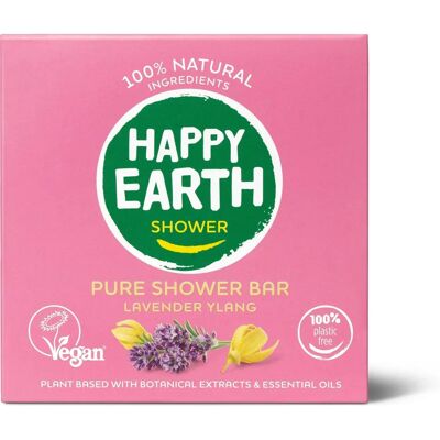 Happy Earth Barre douche lavande ylang - Showerbar Happy Earth Barre douche lavande ylang - Showerbar