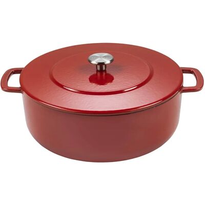 Fissler Combekk Dutch Oven - 28cm Vermelho - Ferro fundido reciclado Fissler Combekk Dutch Oven - 28cm Vermelho - Ferro fundido reciclado