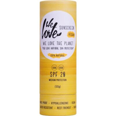 We Love The Planet Naturlig SPF 20 Solstift We Love The Planet Naturlig SPF 20 Solstift