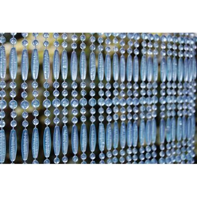 Casa Frejus Blaue und Transparente Perlen Türvorhang - Insektenschutz Casa Frejus Blaue und Transparente Perlen Türvorhang - Insektenschutz