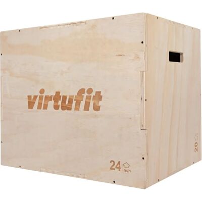 VirtuFit Plyo Box - Boîte Plyométrique en Bois Réglable 50/60/75 cm - Publicité VirtuFit Plyo Box - Boîte Plyométrique en Bois Réglable 50/60/75 cm - Publicité