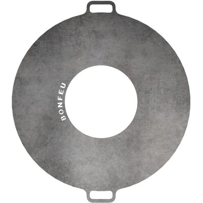Bonfeu Plancha Ronde pour Bol à Feu - 60cm - Cuisine Extérieure Bonfeu Plancha Ronde pour Bol à Feu - 60cm - Cuisine Extérieure