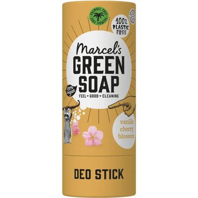Marcel's Green Soap Vanille Kirschenblüte Deodorant - Natur, Vegan, 40g Marcel's Green Soap Vanille Kirschenblüte Deodorant - Natur, Vegan, 40g