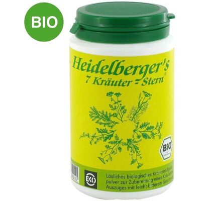 Heidelberger`s 7 Kräuter-Stern Bio Heidelberger`s 7 Kräuter Stern Tee - Kräutertee Bio Heidelberger`s 7 Kräuter-Stern Bio Heidelberger`s 7 Kräuter Stern Tee - Kräutertee Bio