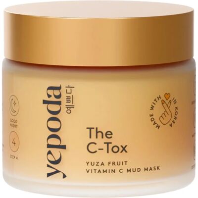 Yepoda The C-tox - Gesichtsmaske mit Vitamin C & Kurkuma - 80g Yepoda The C-tox - Gesichtsmaske mit Vitamin C & Kurkuma - 80g