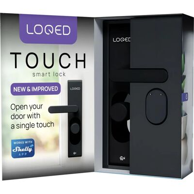 LOQED Touch Smart Lock - Musta - Älykäs lukko ilman avainta LOQED Touch Smart Lock - Musta - Älykäs lukko ilman avainta