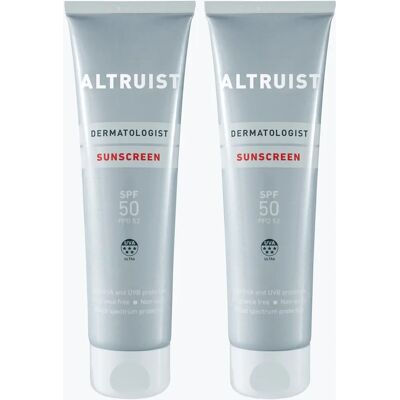 Altruist SPF 50 Sunscreen - UVA Protection - Sensitive Skin Altruist SPF 50 Sunscreen - UVA Protection - Sensitive Skin