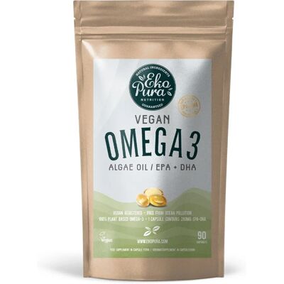 Ekopura Veganes Omega 3 DHA & EPA aus Algen Ekopura Veganes Omega 3 DHA & EPA aus Algen