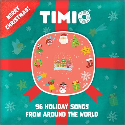 Timio Kerstmis Disc - 96 Liedjes, 13.4x14.5cm Timio Kerstmis Disc - 96 Liedjes, 13.4x14.5cm