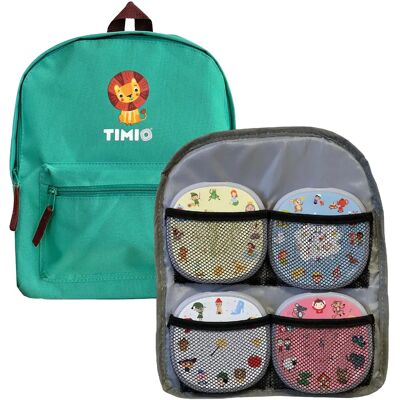 Timio TMB-01 Sac à Dos Imperméable - Sac d'école Timio TMB-01 Sac à Dos Imperméable - Sac d'école