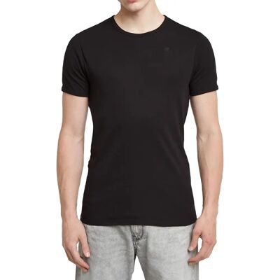 G-Star Basic T-Shirt 2-Pack (D07205) - preto G-Star Basic T-Shirt 2-Pack (D07205) - preto
