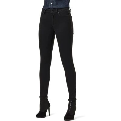 G-Star Raw Damskie Spodnie Skinny - Czarna Bawełna - Rozmiar 25w/32l G-Star Raw Damskie Spodnie Skinny - Czarna Bawełna - Rozmiar 25w/32l