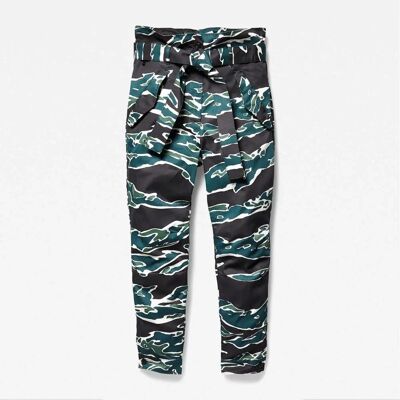G-star Rovic High Waist Paperbag Pants - Pantalons - Publicité G-star Rovic High Waist Paperbag Pants - Pantalons - Publicité