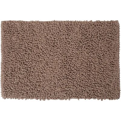 Tapis de bain Twist Sealskin - Microfibre sable - 60x90 cm - Tapis de bain Tapis de bain Twist Sealskin - Microfibre sable - 60x90 cm - Tapis de bain