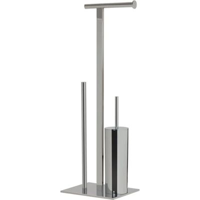 Sealskin Square Toilet Paper Holder Set - Chrome Sealskin Square Toilet Paper Holder Set - Chrome