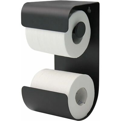 Sealskin Brix Porte-papier toilette - Noir mat Sealskin Brix Porte-papier toilette - Noir mat