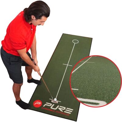 Mat do puttowania golfowego Pure2Improve - 80x237cm Zielony - Sprzęt treningowy Mat do puttowania golfowego Pure2Improve - 80x237cm Zielony - Sprzęt treningowy
