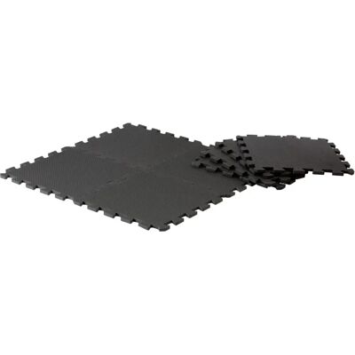 Pure2Improve PE PUZZLE MAT - Schwarze Steckpuzzle-Matte 8-teilig Pure2Improve PE PUZZLE MAT - Schwarze Steckpuzzle-Matte 8-teilig