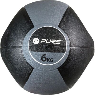 Pure2Improve Medizinball 6kg - Schwerer Gummifitnessball Pure2Improve Medizinball 6kg - Schwerer Gummifitnessball